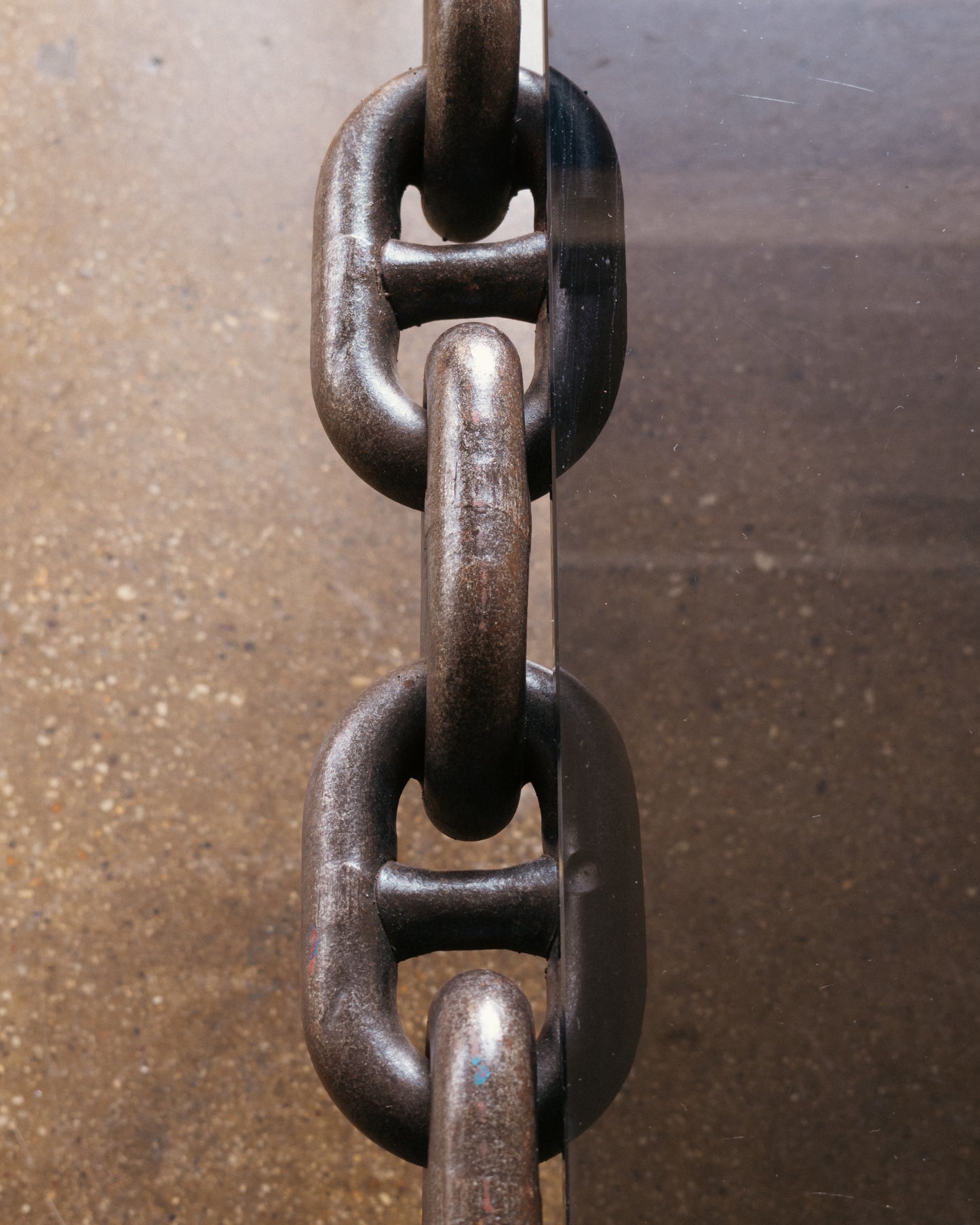 Iron Chain-Link Coffee Table