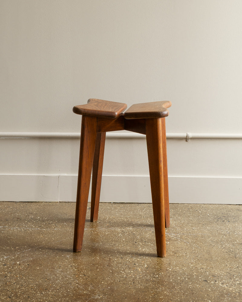 "Clover" Stool by Marcel Gascoin