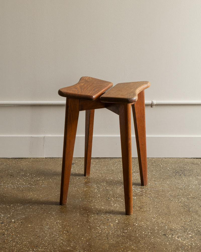 "Clover" Stool by Marcel Gascoin