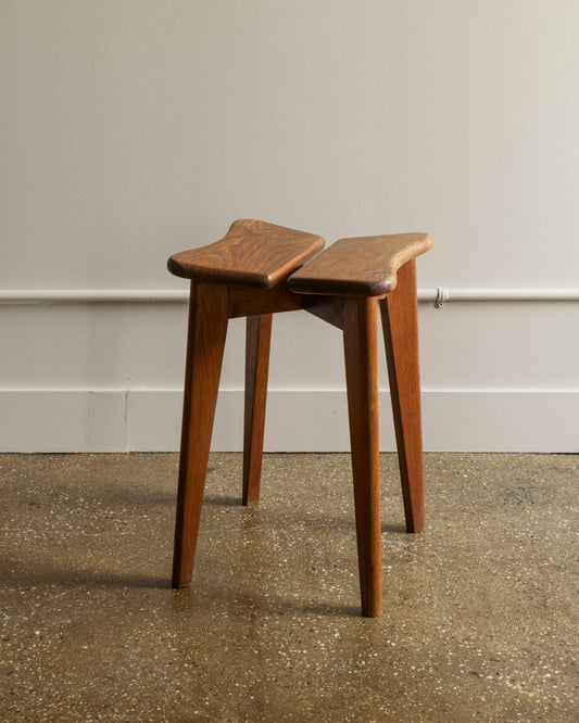 "Clover" Stool by Marcel Gascoin