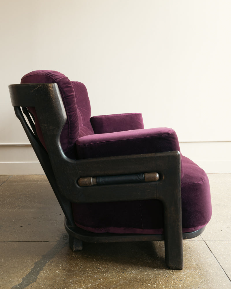 "Denis" Sofa by Guillerme & Chambron