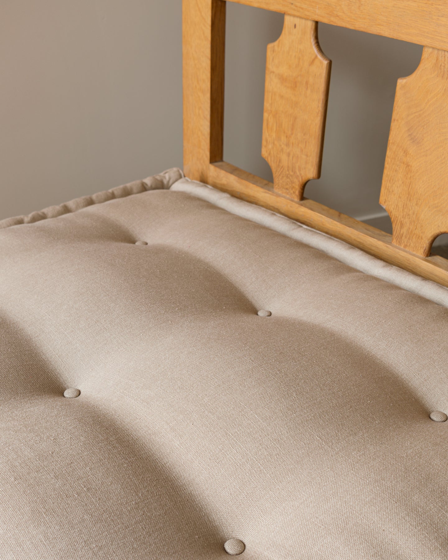 Oak Daybed by Guillerme & Chambron