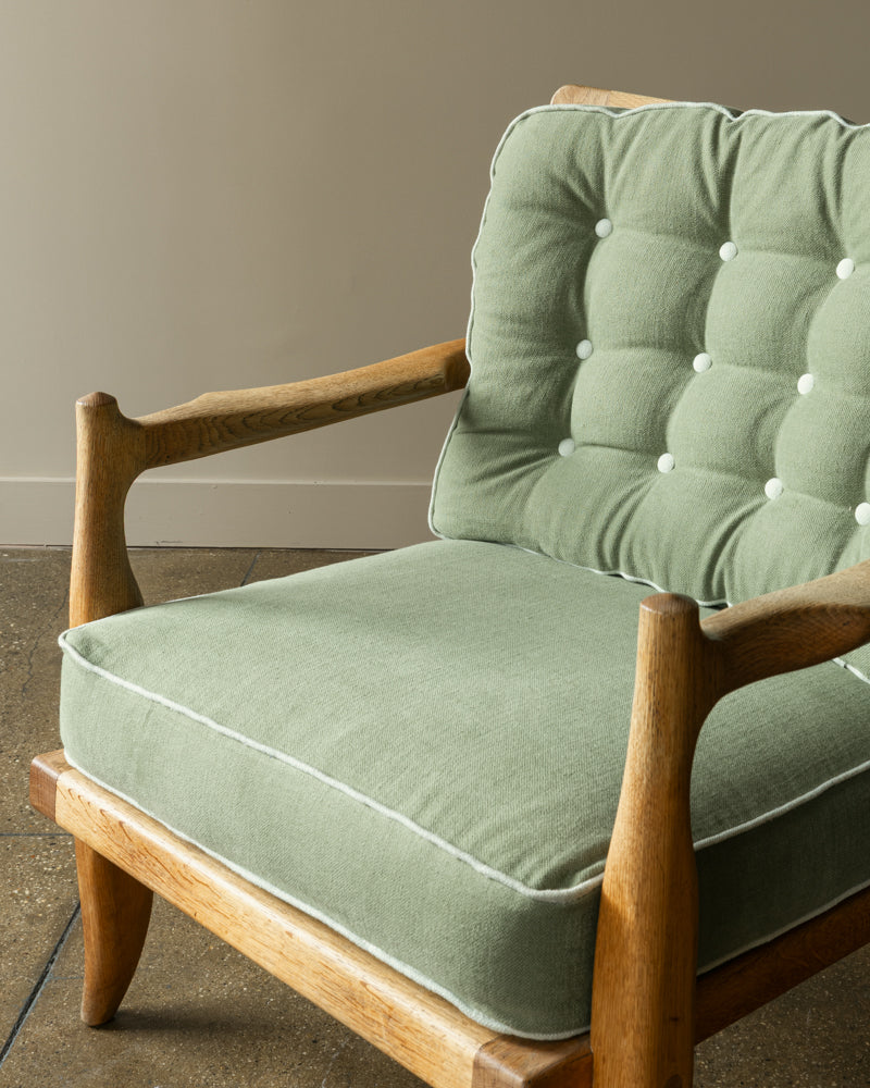 Pair of José Armchairs by Guillerme & Chambron