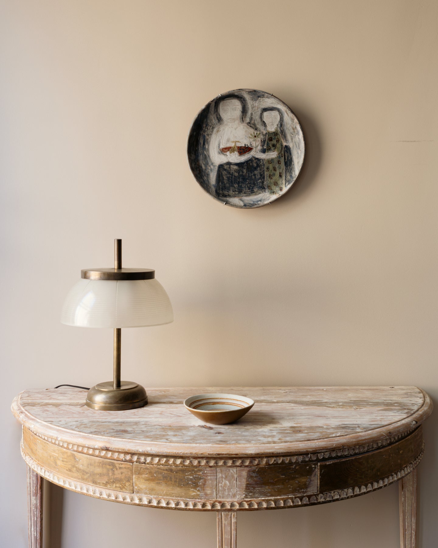 Georges Cueille Vallauris Ceramic Wall Plate