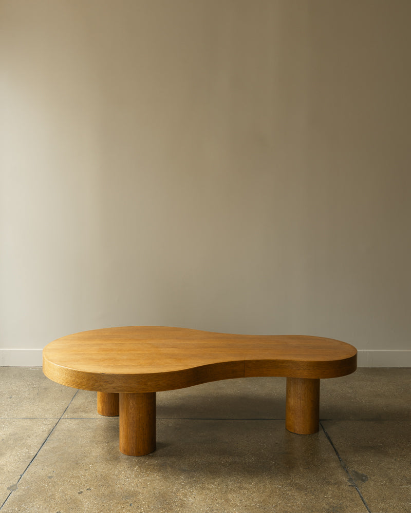 French Organic Form 'Kidney' Coffee Table