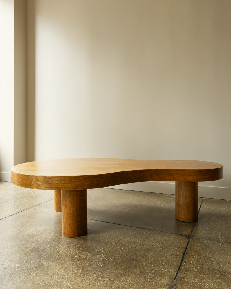 French Organic Form 'Kidney' Coffee Table