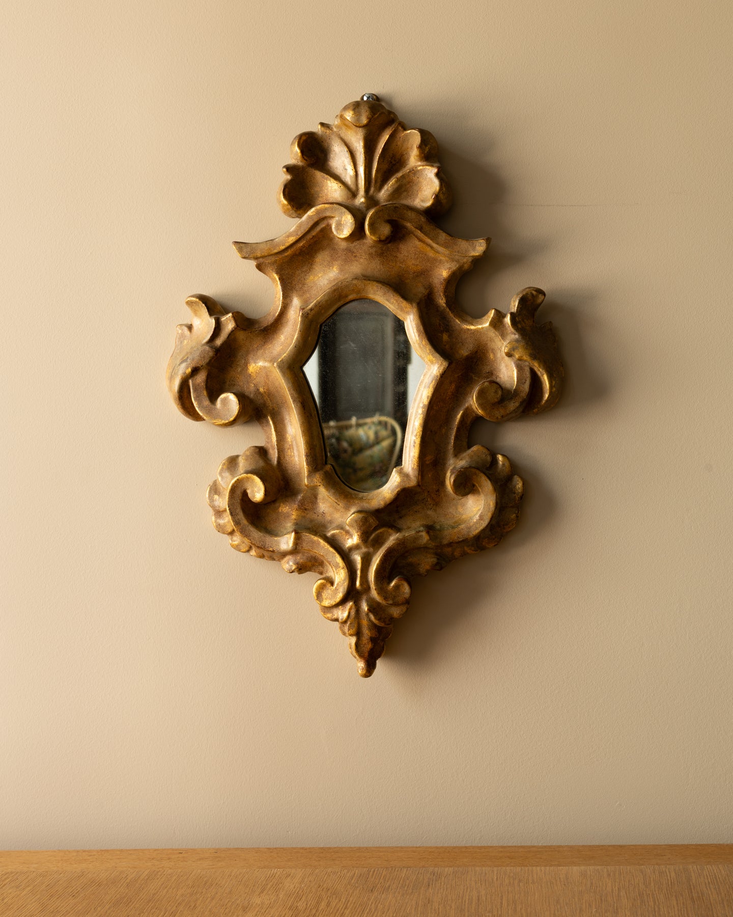 Italian Rococo Style Giltwood Mirror