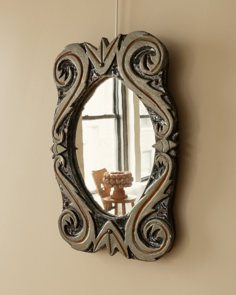 Italian Ceramic Mirror