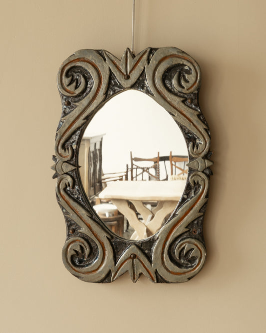Italian Ceramic Mirror
